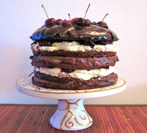 Black Forest Porn - Masterchef Challenge: Black Forest Cake