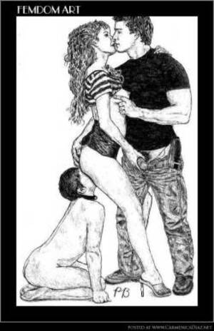 Cuckold Porn Drawings - cuckold humiliation drawing Porn Photo Pics