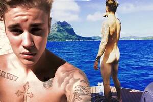 Justin Bieber Gay Porn - Justin Bieber naked sends Twitter into meltdown as full frontal pictures go  viral - Mirror Online