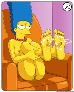 Cartoon Porn Foot Job - Marge Simpson Footjob Cum Foot Fetish Feet Tits < Your Cartoon Porn