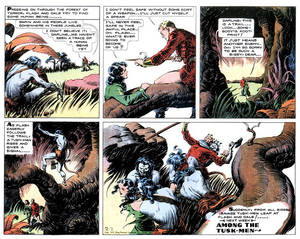 Cartoon Porn Flesh Gordon - â€œThe Tusk Men of Mongoâ€ was the ninth installment of Alex Raymond's Flash  Gordon Sunday comic strip serial for King Features Syndicate.