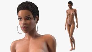 light skinned black models nude - 3D Model Nude Light Skin Black - TurboSquid 1659504