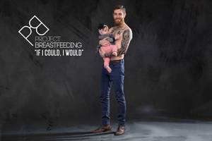 breast support - MOM PORN WARNING :) These Dads Are Going Above And Beyond To Support  Breastfeeding