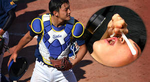 japanese baseball player nude - Japanese Baseball Pro Player Kandai Terashima