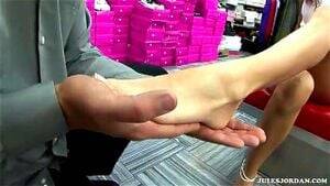 jenna haze feet store - Watch Jenna Haze Shoe Store Footjob - Anal, Footjob, Shoe Store Porn -  SpankBang