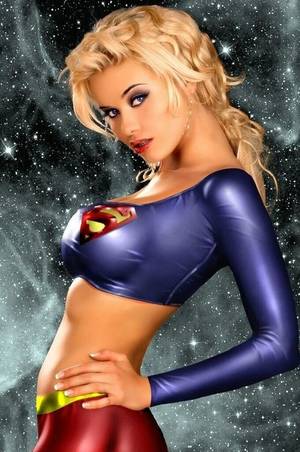 naked toon girls con - Supergirl