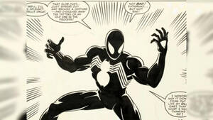 marvel black and white xxx - Artwork from a 1984 Spider-Man comic book sold at auction for a record  $3.36 million. - The Economic Times