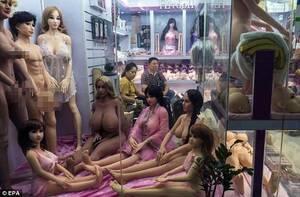 Bizarre Porn Sex Dolls - China's disturbing sex robot factory with dolls the size of children |  Daily Mail Online