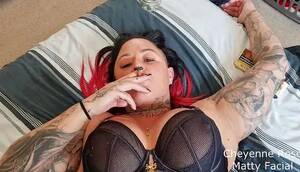 Cheyenne Amateur Porn - Cheyenne Rose 80, Amateur, Blowjob, Facial, Lingerie, Piercing, Smoking,  Tattoos, Colored Hair, British Porn Videos (1) - FAPSTER