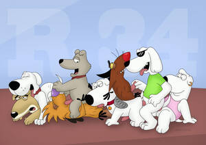 Brian Griffin Anal Sex - Rule 34 - anal anal sex angry beavers balls beaver brian griffin canine  collar daggett ear piercing eyewear family guy furry furry only gay group  group sex jasper (family guy) johnofe male