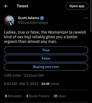 Dilbert Sex Porn - This is how the Dilbert guy is coping withe the consequences of his racist  rant. : r/facepalm