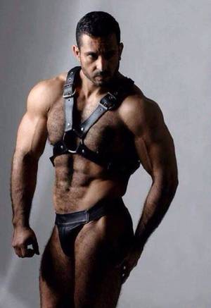 Adam Champ Leather - Adam Champ in his leathers again. Gorgeous!