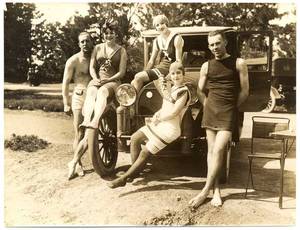 Family Beach 1920s Vintage Porn - Ready for the beach - 1916 style?