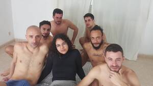 Moroccan Girl Porn - Moroccan Teen Lily Gets a LOT OF COCKS for her Gangbang - Pornhub.com