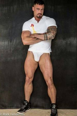 Big Legs Gay Porn - Images of men in all types of underwear and swimwear.