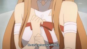 Asuna Sword Art Online Porn Story - 7:53 â€“ Goddamnit Asuna, do you WANT him to get away with this? You can't  SAY that! Sword Art Online