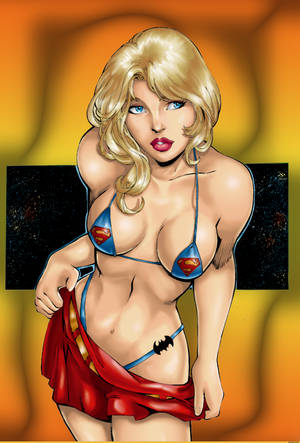 animated erotic superheroes - Supergirl :: superheroes :: sexy (erotic, nude, naked, hot)