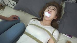 asian gagged - BoundHub - Asian girl tied up and gagged part 1