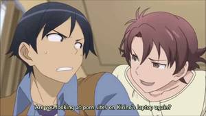 Anime Face Porn - Oreimo~ Catching Your Porn Watching Very Funny!!! Anime Gaming Otaku