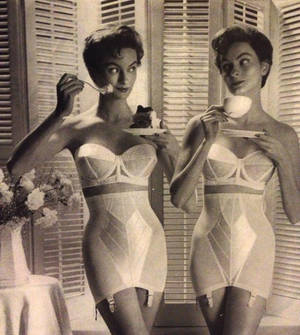 1950s Ladies Lingerie Porn - 1950s Underwear Ad - Warner's bras and girdles