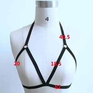 Bra Fetish Porn - Fetish Erotic Sexy Goth Lingerie Leather Bandage Babydoll Porn Underwear  Cupless Cage Bra Latex Body Bralet Harness Exotic Vest -in Babydolls &  Chemises ...