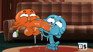 Amazing Gumball Darwin Gay Porn - Rule 34 - blargsnarf cum darwin watterson fellatio gay gumball watterson  hyper hyper penis male oral oral sex sitting sitting on couch sloppy  sucking the amazing world of gumball what yaoi young | 4454690