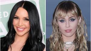 Brunette Miley Cyrus Porn - Scheana Marie Wants Miley Cyrus to 'Stay Strong' Amid Her Breakup