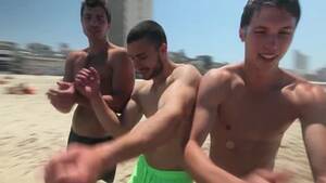 israeli beach voyeur cam - Hot Israeli guys having fun on the beach - ThisVid.com