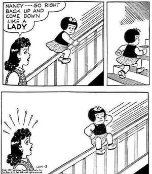 comics fritzi ritz nude - Nancy comic strip. | Feminism | Pinterest