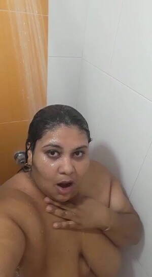 chubby latina shower sex - My Gorgeous Latina BBW Shower pt 1 | xHamster