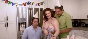 fat milf party - Chubby MILF is havign sex with son's friend at the party - Deviants.com