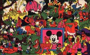 Disney Orgy Porn - Magic Transistor â€” Wally Wood, Disneyland Orgy, c. 1967.