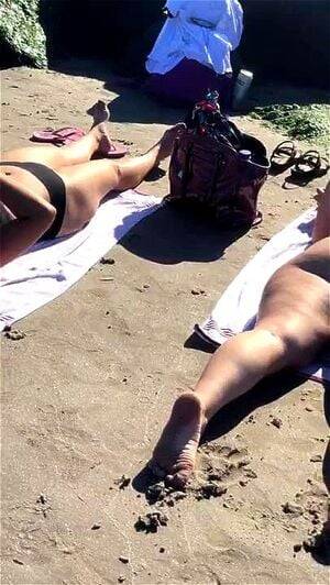 beach taking sun bath - Watch Beach sunbathing - Beach Babe, Public, Big Ass Porn - SpankBang