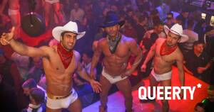 Bar Cowboy Gay Porn - A country star danced on stage at a gay bar and had the best night ever -  Queerty