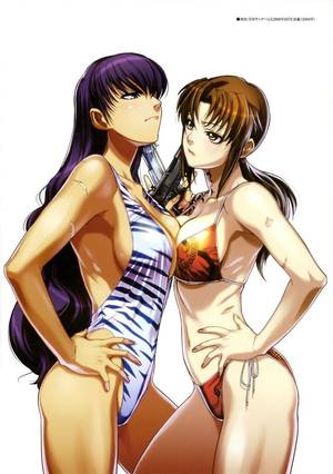 Black Lagoon Roberta Porn - Roberta and Revy~Black Lagoon by Hiroe Rei