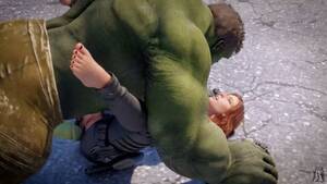 Black Widow And Hulk Porn - Hulk Fucking Black Widow In Public - Rule 34 Porn