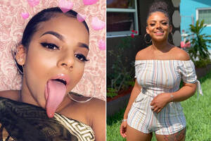 Long Tongue Girl Sexy Fakes - Woman makes over $100K a year thanks to her long tongue