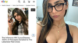 Hometown Porn Star - Ex-Porn Star Mia Khalifa Auctions Her 'Infamous' Glasses on eBay To Raise  Money for Lebanon's Beirut Explosion Victims | ðŸ‘ LatestLY