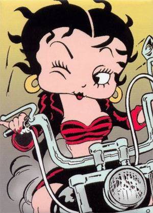 betty boop upskirt sex video - Biker chic Betty Boop #women #motorcycles #rebelgirl