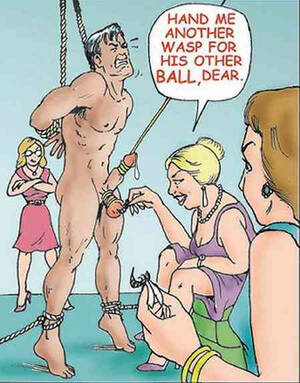 cartoon cock balls - Cock Torture Cartoon - Sexdicted