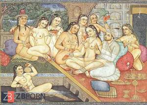 indian art porn - Drawn Ero and Porn Art 1 - Indian Miniatures Mughal Period