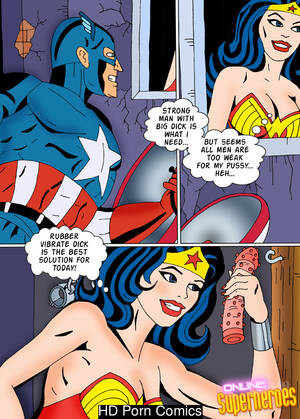 Captain America Cartoon Porn - Captain America Fucks Wonder Woman comic porn | HD Porn Comics