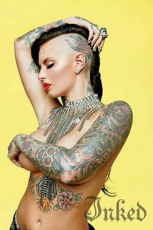 beautiful tattooed teens - Christy Mack guest writes for Inked Mag about porn, tattoos, being a tattoo  collector, and about the two places she'll NEVER get tattooed.