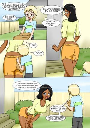 Neighbour Comic - New Neighbours: Shawn and Namri Porn comic, Rule 34 comic, Cartoon porn  comic - GOLDENCOMICS