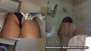 hidden hairy showers - Hairy Milf Washing Naked In Shower Hidden Camera Porn Video