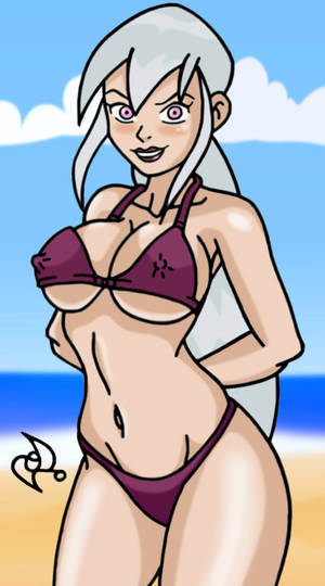 Cartoon Ben 10 Charmcaster Porn - Charmcaster Bikini Beach by omar-sin on DeviantArt