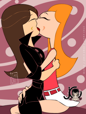 hentai lesbians kissing - Lesbian Kiss no.1 by ArtJimx - Hentai Foundry