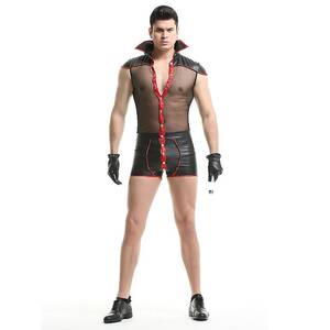 Gay Porn Outfits - Men Mesh See-through Porn Costume Sexy Role Play Sailor Lingerie Set Male  Gay Nightclub Rave Outfit Erotic Devil Cosplay Uniform | Fruugo NO