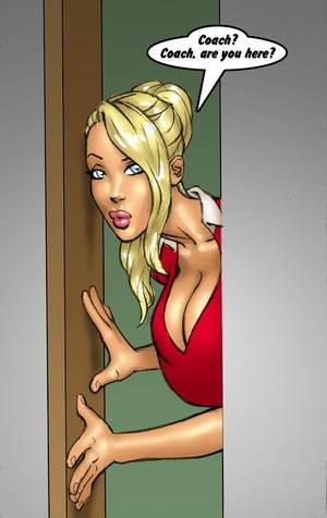 cartoon blonde cheerleader sex - 025 ...