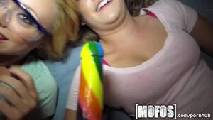 mofos college - Mofos - College girls love lollipops and group sex Porn Videos - Tube8
